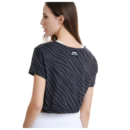 Bodytalk Γυναικεία κοντομάνικη μπλούζα crop